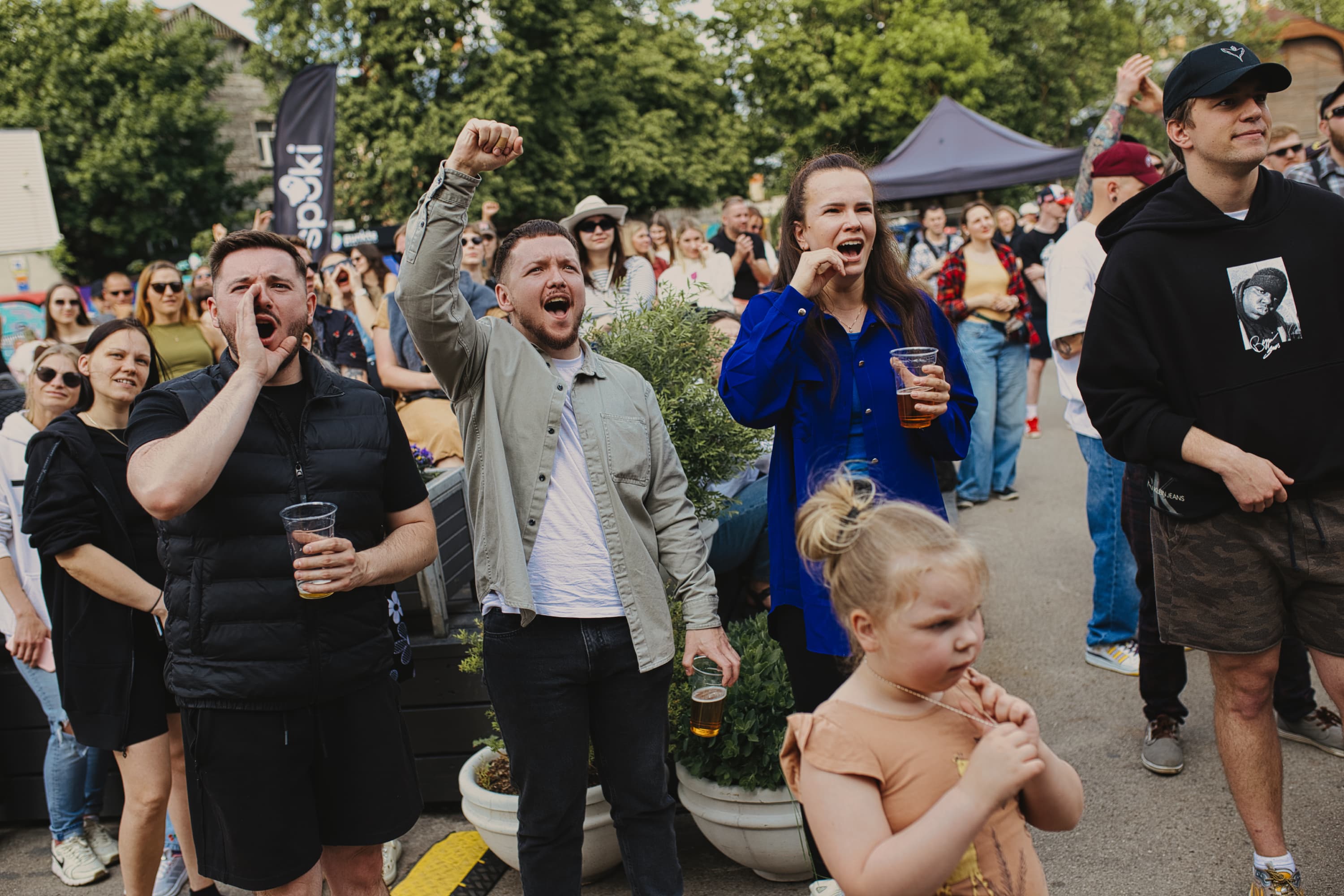 Festival atmosphere